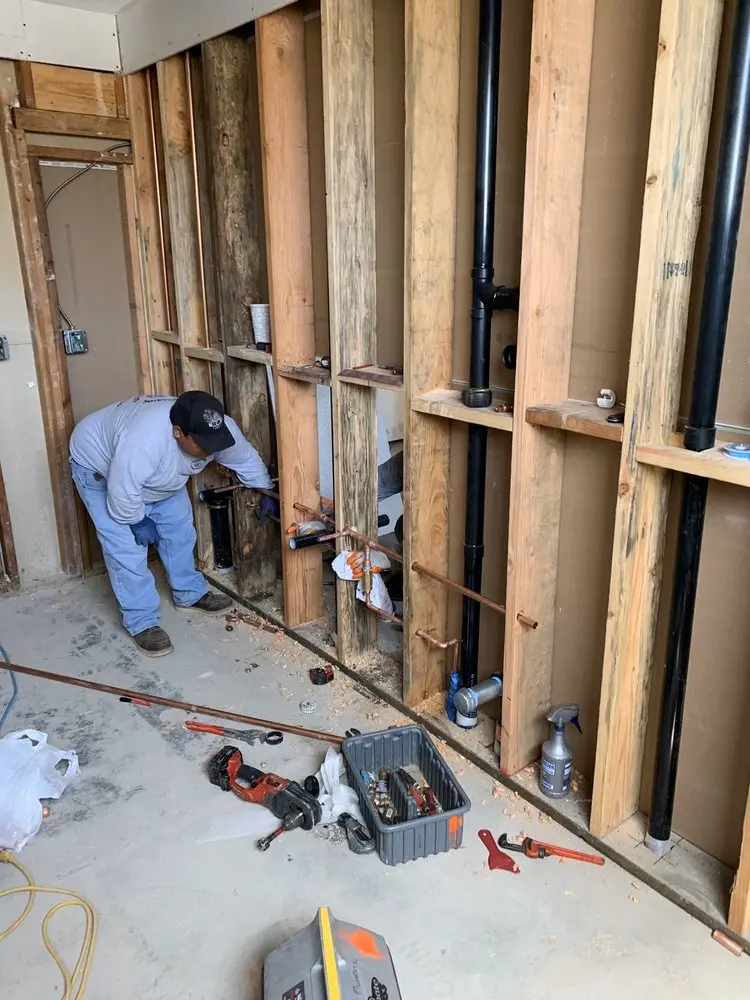 Commercial rough-in plumbing for Trenchless Sewer Repair in Woods Tavern